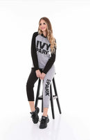 Winter Turkish Women's Sweet Suite Terno Pajama -7467 - Tuzzut.com Qatar Online Shopping