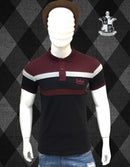 Urban Dominance Collar Pattern T-shirt AMG003 - Tuzzut.com Qatar Online Shopping