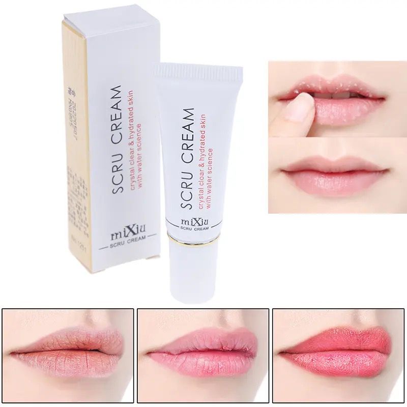 SCRU CREAM Lip Moisturizing Exfoliating Removal Horniness Gel Lips Scru Cream Care Tool