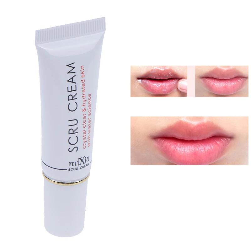 SCRU CREAM Lip Moisturizing Exfoliating Removal Horniness Gel Lips Scru Cream Care Tool