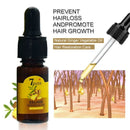 Ginger Hair Growth Essential Oil Serum Hair Regrowth 7 Days Anti-Loss Repair Strong Roots Hair Care - Tuzzut.com Qatar Online Shopping
