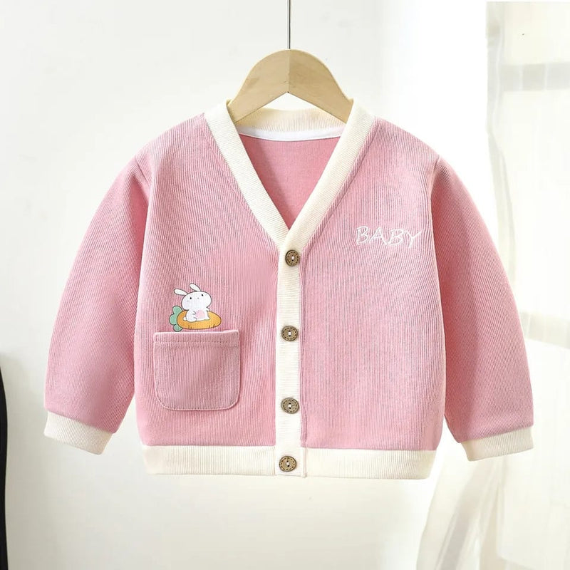 Sweaters Cardigan Kids Clothes Jackets Coats Baby Clothes Knitted Children Autumn Winter Girls Toddler Outfits 3-4 Y 17432480