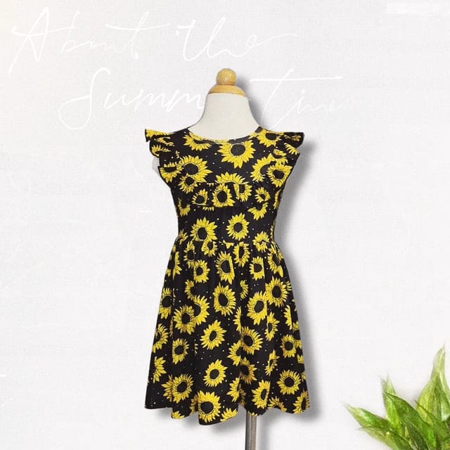 Cute sunflower outlet dress