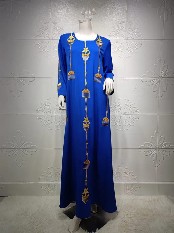 Jalabiya for Women Dubai Saudi Arabic Dress Arabian Evening Party Jelaba Islamic Clothes Muslim Eid Abaya Moroccan Kaftan Robe S S4671995