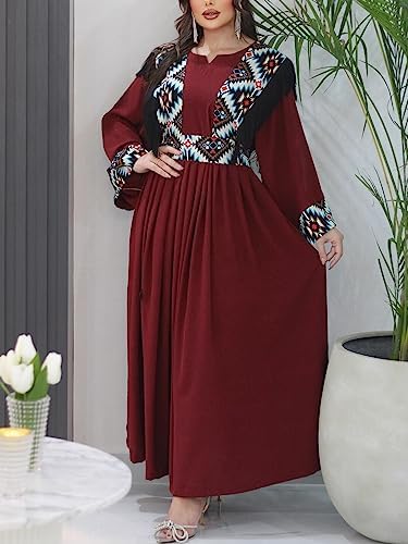 Women's Fashion Satin Elegant Dress M S4898047 - Tuzzut.com Qatar Online Shopping