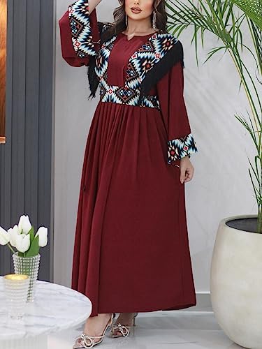 Women's Fashion Satin Elegant Dress M S4898047 - Tuzzut.com Qatar Online Shopping
