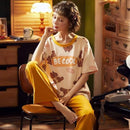 Women's Top & Pant Pajama Set - TK2447 - Tuzzut.com Qatar Online Shopping