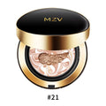 MZV Foundation Air Cushion Cream with Replacement Full Cover Oil Control Waterproof Face Base Makeup Banzou Concealer - Tuzzut.com Qatar Online Shopping