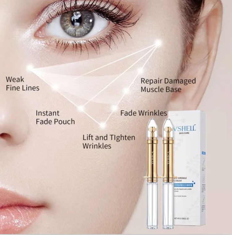 Peptide Anti-wrinkle Eye Cream Remove Eye Bags Dark Circles Serum - Tuzzut.com Qatar Online Shopping