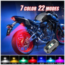 2 Pcs Set Multicolor LED Aircraft Light Strobe Light For Helmets Airplane Drone Light, IP54, Rechargeable - Tuzzut.com Qatar Online Shopping