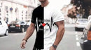 Summer Trend Men Sets 3D Printing T-Shirt S6675240 - Tuzzut.com Qatar Online Shopping