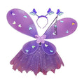 Cute Children Costumes Performance Props Gradient Color Butterfly Princess Angel Wings Fairy Stick Kids Dress Up Playing Toys S4766173 - Tuzzut.com Qatar Online Shopping