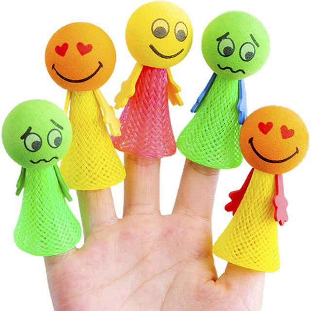10pcs/lot Children's Toy Bouncing Elf Spring Man Great for Kids Party Favors Suprizes Pinata Fillers Carnival Prizes Toys Gift S4887994 - Tuzzut.com Qatar Online Shopping