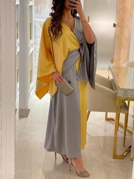 Women Formal Party Evening Dress XL 070742587 - TUZZUT Qatar Online Shopping