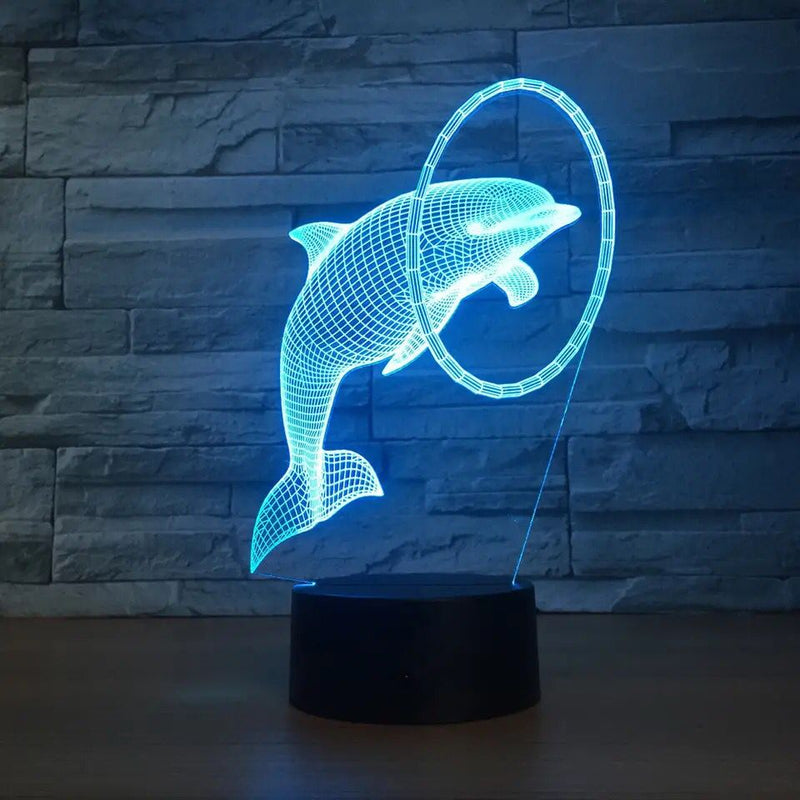 3D Touch Night Light Toy Children's Indoor Home Event Gift Table Lamp Home Decor - Tuzzut.com Qatar Online Shopping