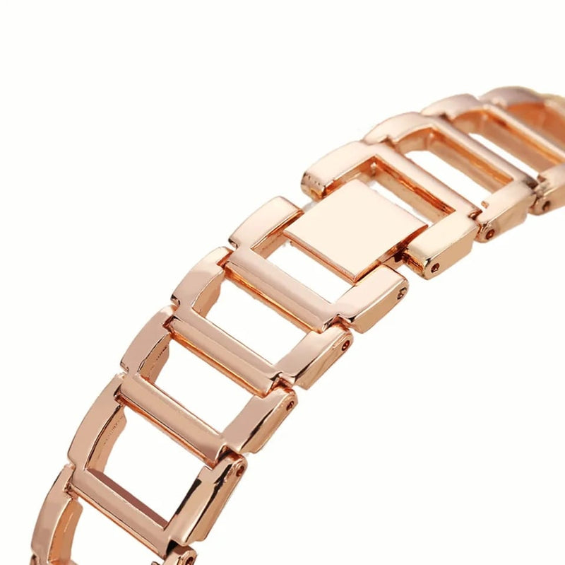 Luxury Bracelet Women's Watches Fashion Rose Gold Watch Women X161192 - Tuzzut.com Qatar Online Shopping