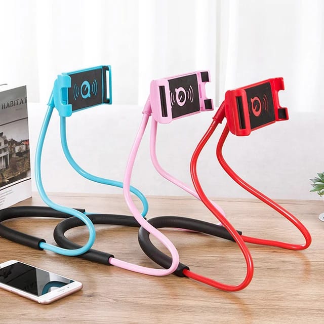 Mobile Phone Holders Long Arm Flexible Mobile Mount Stand Lazy Bracket Neck Cell Phone Holder Stand - Tuzzut.com Qatar Online Shopping
