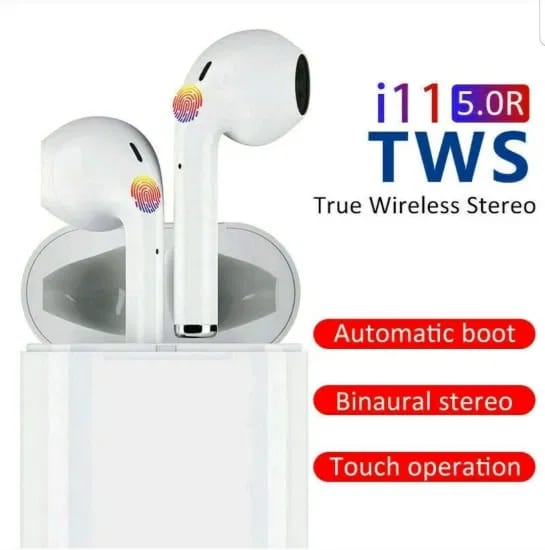 High Quality Active Noise Cancelling i11 Bluetooth Earphone - Tuzzut.com Qatar Online Shopping