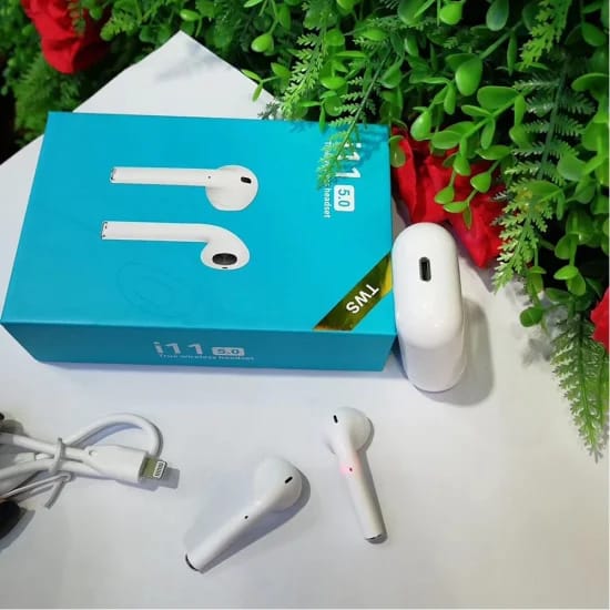 High Quality Active Noise Cancelling i11 Bluetooth Earphone - Tuzzut.com Qatar Online Shopping
