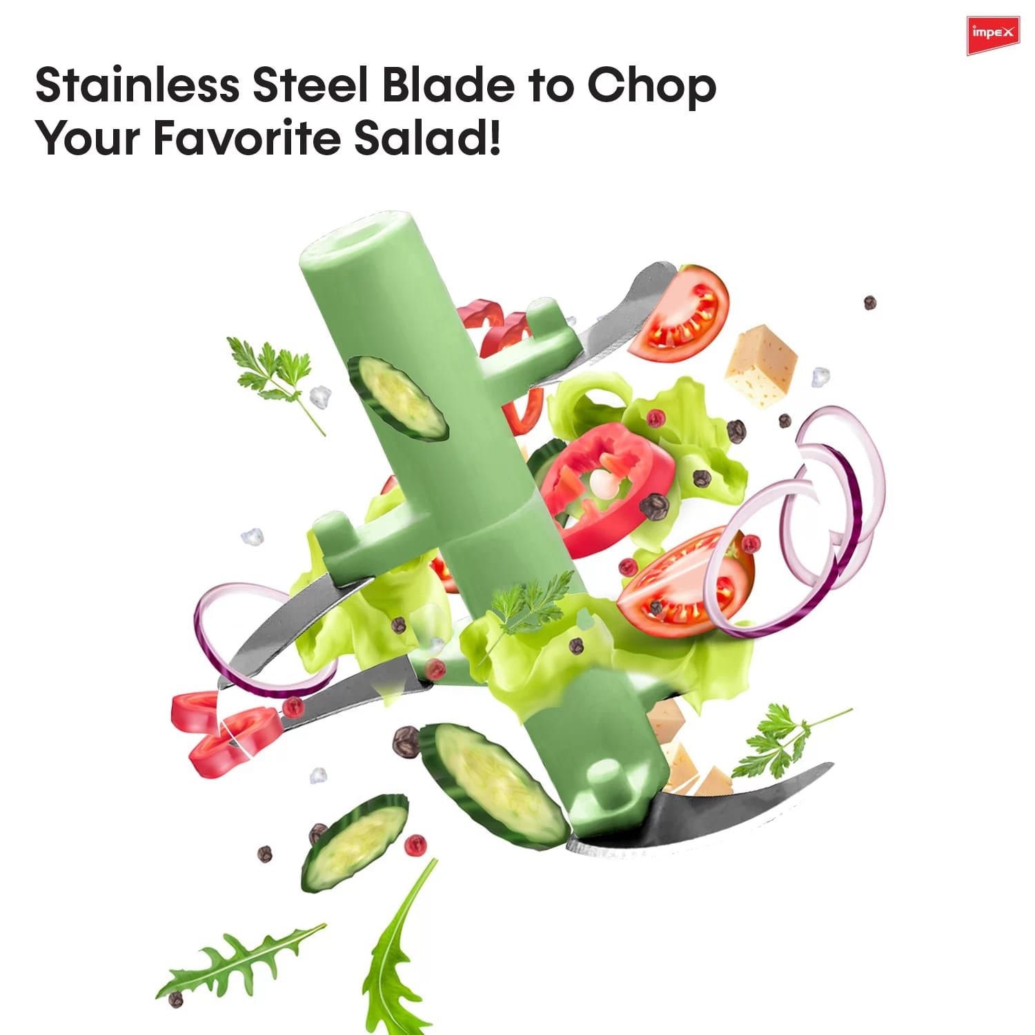 IMPEX MS 400 ML Mini Slicer With Stainless Steel Sharp Blades IMPEX MS 400 ML Mini Slicer With Stainless Steel Sharp Blades