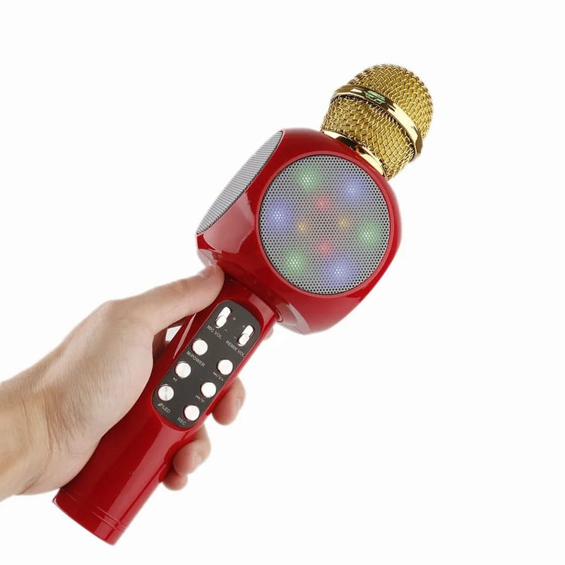 Wireless Bluetooth Karaoke Handheld Microphone Mic WS1816 - Tuzzut.com Qatar Online Shopping