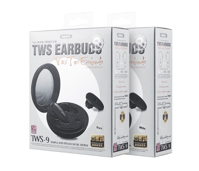 REMAX Vizi Series TWS Earbuds TWS-9 Black REMAX Vizi Series TWS Earbuds TWS-9 Black