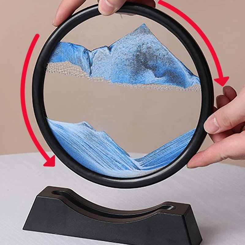 3D Moving Sand Art Picture 5/7inch Hourglass 000583000 3D Moving Sand Art Picture 5/7inch Hourglass 000583000
