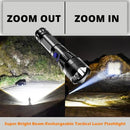 XHP90.3 Most Powerful Led Flashlight + COB Li-ion18650 3800mah Battery Rechargeable Tactical Flashlights Torch - Tuzzut.com Qatar Online Shopping