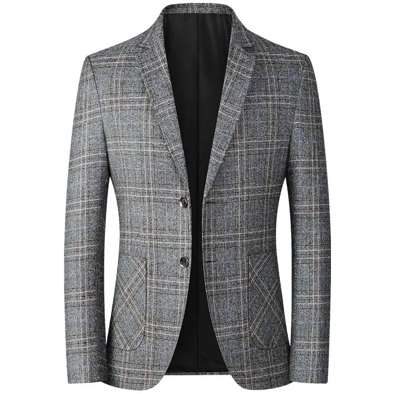 Stylish Checked Blazer for Men Casual Business In Spring and Autumn Men Blazer Trajes De Boda Para Hombre Completos - S4807271 Stylish Checked Blazer for Men Casual Business In Spring and Autumn Men Blazer Trajes De Boda Para Hombre Completos - S4807271