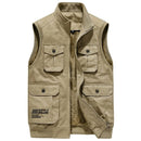 Winter Men's Sleeveless Jacket Fleece Men's Vest Warm Unloading Military Many Pocket Tactical Coat Male Autumn Fur Waistcoat Men 2XL -  S4359480 - Tuzzut.com Qatar Online Shopping