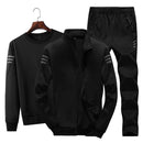 Hoodies+Jacket+Sweat Pants Spring And Autumn New Sweater Suit Men's Casual Sports Trend Three Piece Suit - S4774204 - Tuzzut.com Qatar Online Shopping