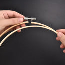 10pcs/Set 10-30cm Wooden Embroidery Hoops Frame Set - Tuzzut.com Qatar Online Shopping