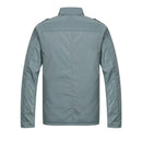 Winter Mens Bomber Jacket Male Casual Solid Slim Fit Business Jacket Men Fleece Thick Warm Windbreaker Jackets - S3096207 - Tuzzut.com Qatar Online Shopping