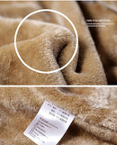 Winter Mens Bomber Jacket Male Casual Solid Slim Fit Business Jacket Men Fleece Thick Warm Windbreaker Jackets - S3096207 - Tuzzut.com Qatar Online Shopping