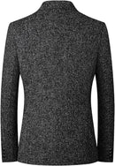 Jinda Men's Long Sleeve Suit Jacket Fashion Blazer Jacket Business Formal Casual Soft Notch Collar Blazer - S4169880 - Tuzzut.com Qatar Online Shopping