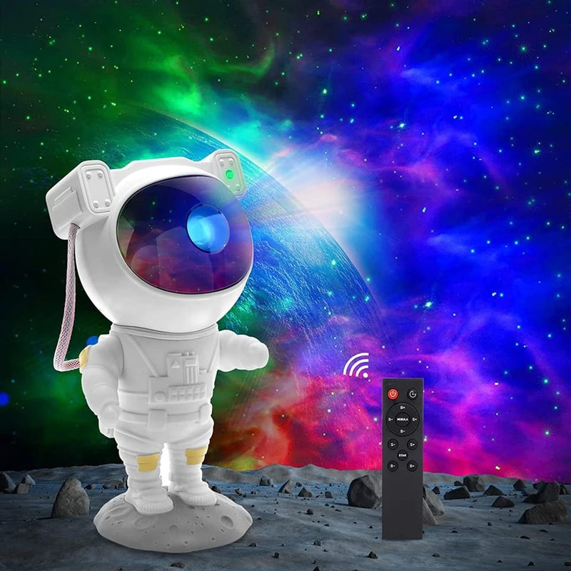 Astronaut Galaxy Star LED Projector Night Light With Remote Control - Tuzzut.com Qatar Online Shopping