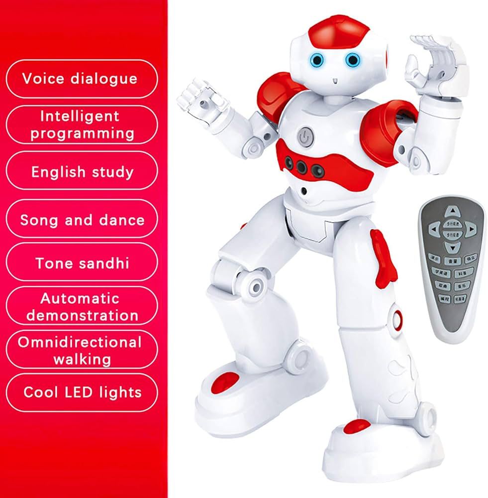 Robot Mechanics Smart Rc Robot Toy Infrared Sensor 2.4G Dance Sing Programming Remote Control For Kids Robot Mechanics Smart Rc Robot Toy Infrared Sensor 2.4G Dance Sing Programming Remote Control For Kids