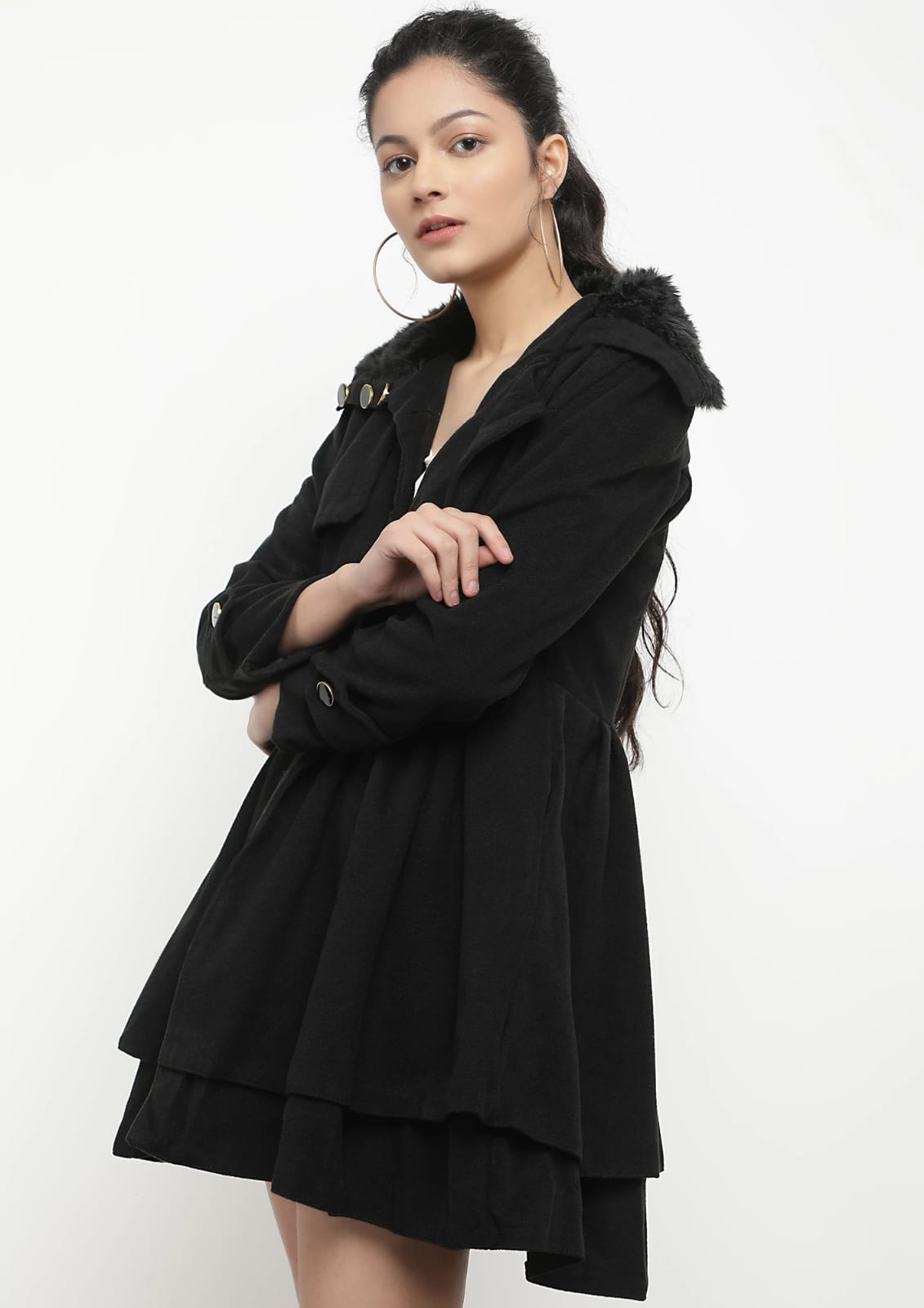 Women Coats Vintage Double Breasted Belt Slim Jackets Autumn Winter Korean Coat England Style Trench Medium-length Overcoat 5XL - S4164285 Women Coats Vintage Double Breasted Belt Slim Jackets Autumn Winter Korean Coat England Style Trench Medium-length Overcoat 5XL - S4164285