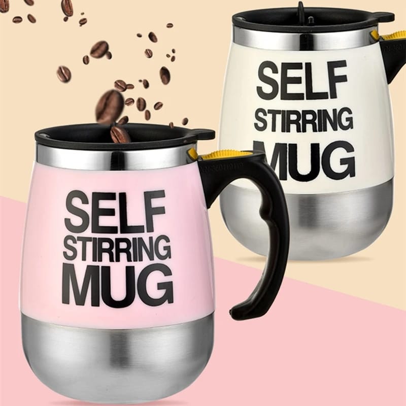 Self Mixing Stainless Steel Cup 400ml Self Mixing Stainless Steel Cup 400ml
