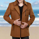 Men's Wool Peacoat Regular Fit Military Thick - S4181244 - Tuzzut.com Qatar Online Shopping