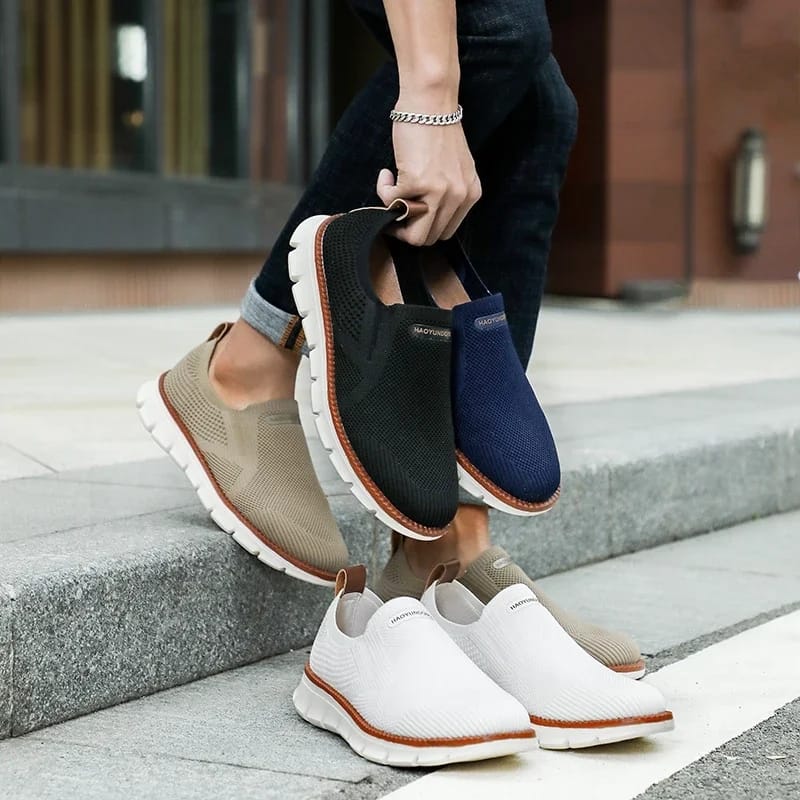 Calsados Soccer Men's Fashion Loafer Shoes CLR-04 - Tuzzut.com Qatar Online Shopping