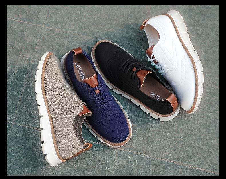 Men's Mesh Casual Shoes Fashion Lightweight Slip On Breathable Shoe CLR-06 - Tuzzut.com Qatar Online Shopping