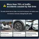 Mini Car Air Compressor Electric Car Tyre Inflator Pump - Tuzzut.com Qatar Online Shopping