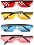 Design Funny Mosaic Sunglasses Thug Life Sun Glasses - Tuzzut.com Qatar Online Shopping