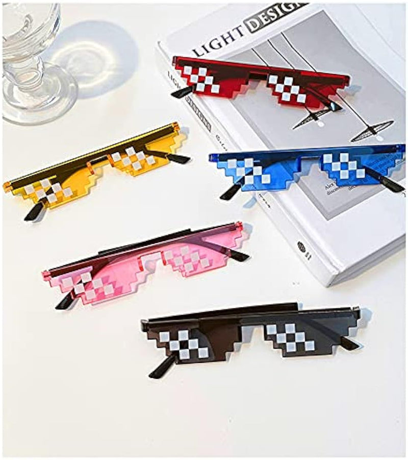 Design Funny Mosaic Sunglasses Thug Life Sun Glasses - Tuzzut.com Qatar Online Shopping