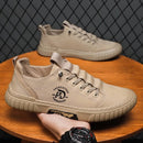 Men's Lace Up Casual Breathable Round Head Fashion Sneaker CLR-11 - Tuzzut.com Qatar Online Shopping