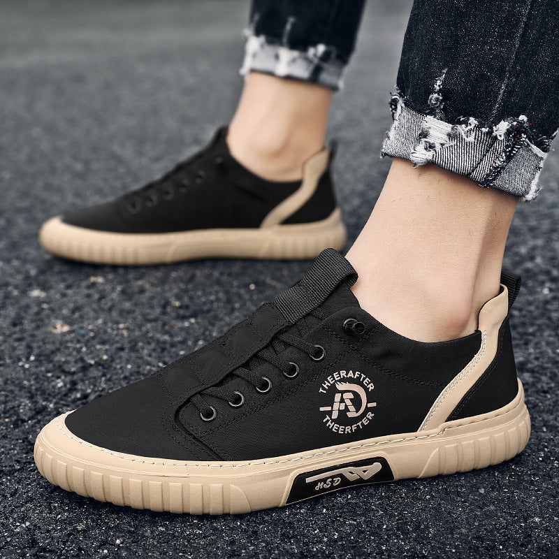 Men's Lace Up Casual Breathable Round Head Fashion Sneaker Men's Lace Up Casual Breathable Round Head Fashion Sneaker