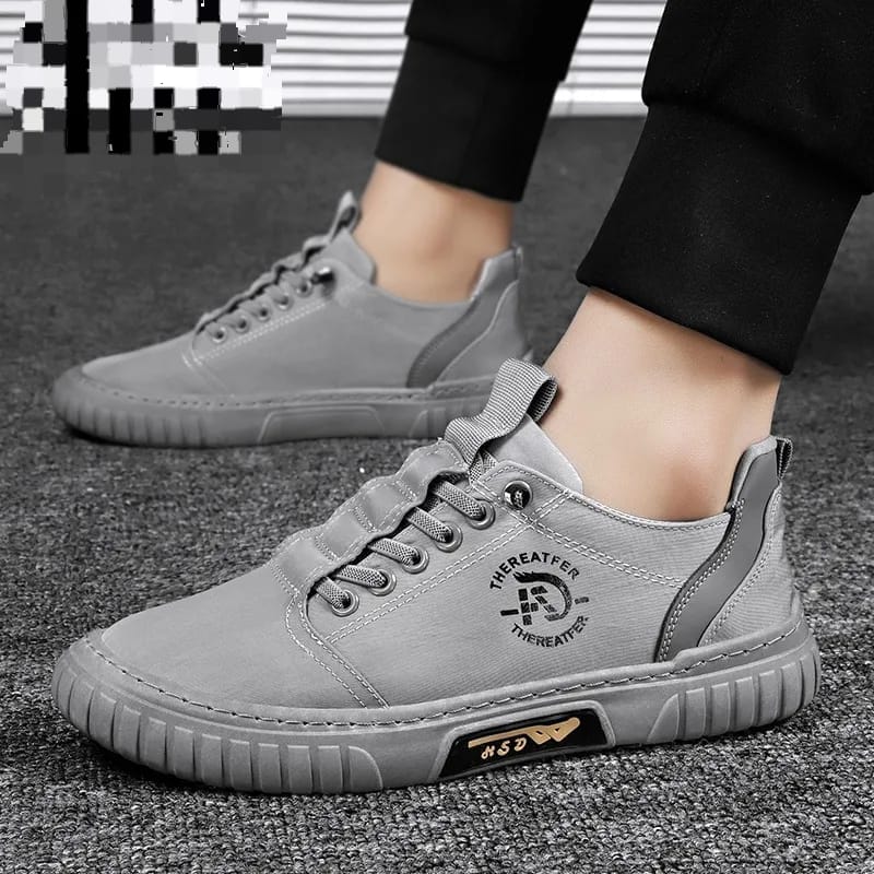 Men's Lace Up Casual Breathable Round Head Fashion Sneaker Men's Lace Up Casual Breathable Round Head Fashion Sneaker