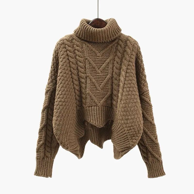Sweater Thickened Women Autumn Winter Tops XL B-40367 - Tuzzut.com Qatar Online Shopping