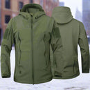 Outdoor Warm Shark Skin Soft Shell Special Tactical Training Plush Thickened Waterproof Windproof Jacket - S5206071 - Tuzzut.com Qatar Online Shopping